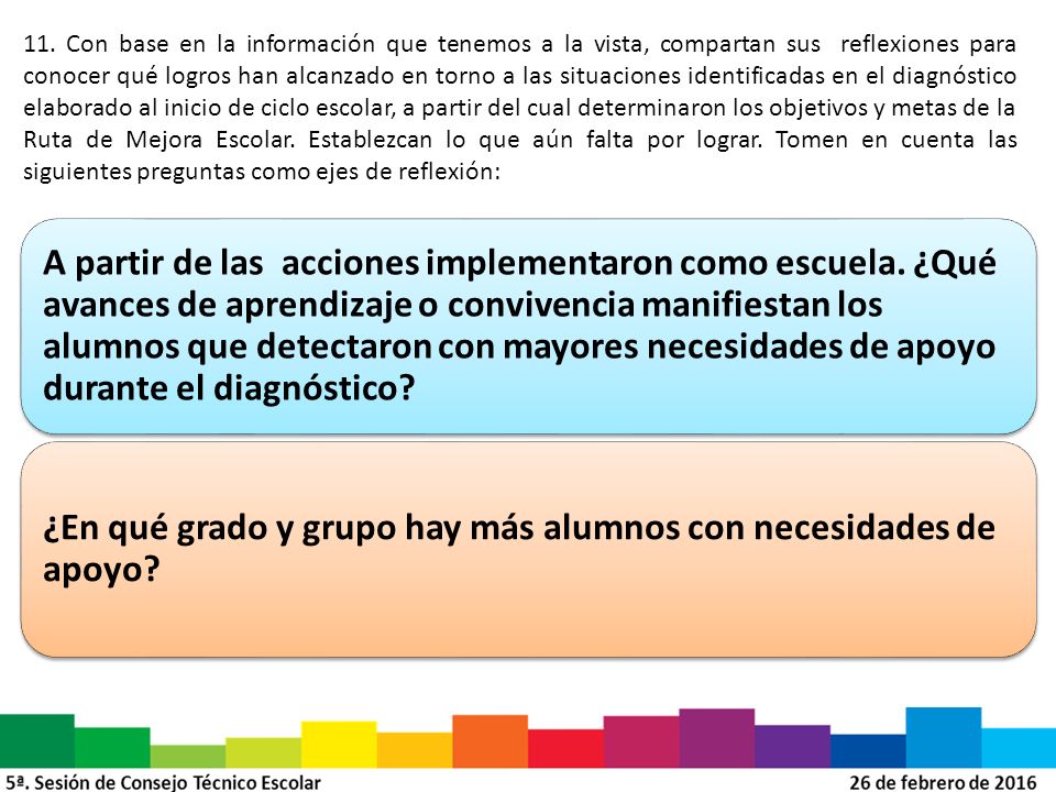 ¿En qué grado y grupo hay más alumnos con necesidades de apoyo