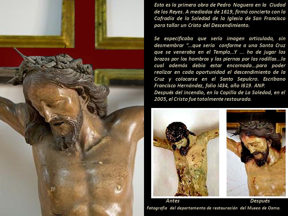 Esta es la primera obra de Pedro Noguera en la Ciudad de los Reyes