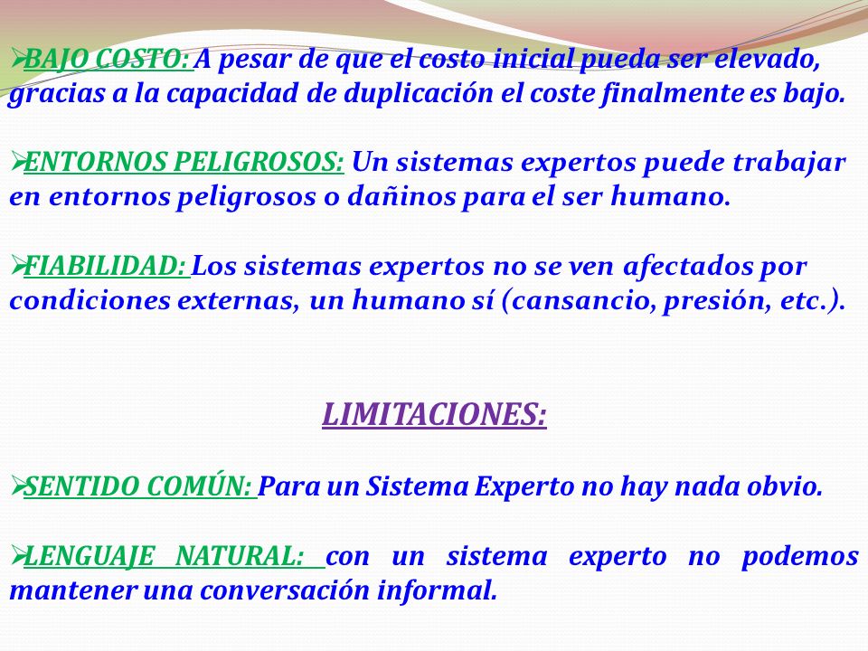 BAJO COSTO: A pesar de que el costo inicial pueda ser elevado, gracias a la capacidad de duplicación el coste finalmente es bajo.