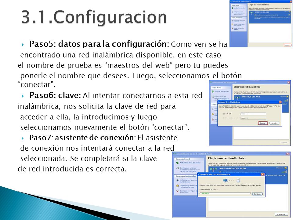3.1.Configuracion Paso5: datos para la configuración: Como ven se ha