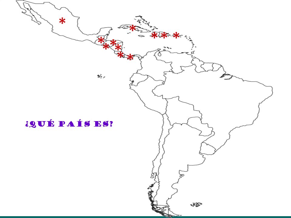 * * * * * * * * * * * ¿Qué país es