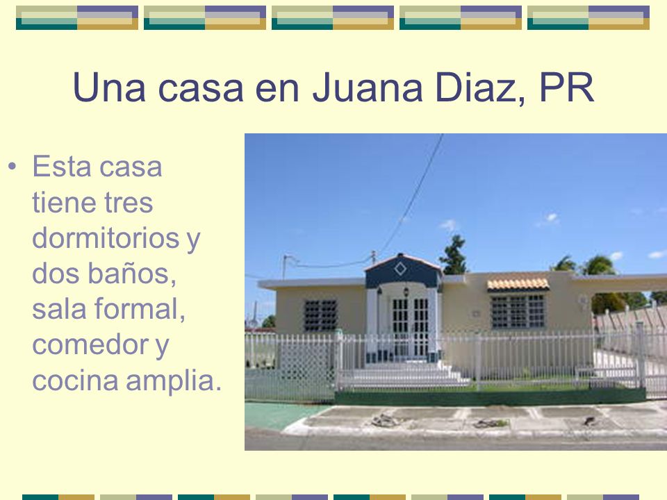 Una casa en Juana Diaz, PR