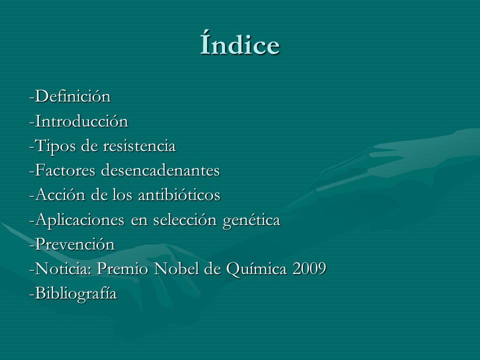 Índice -Definición -Introducción -Tipos de resistencia