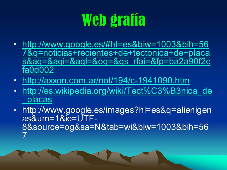 Web grafía