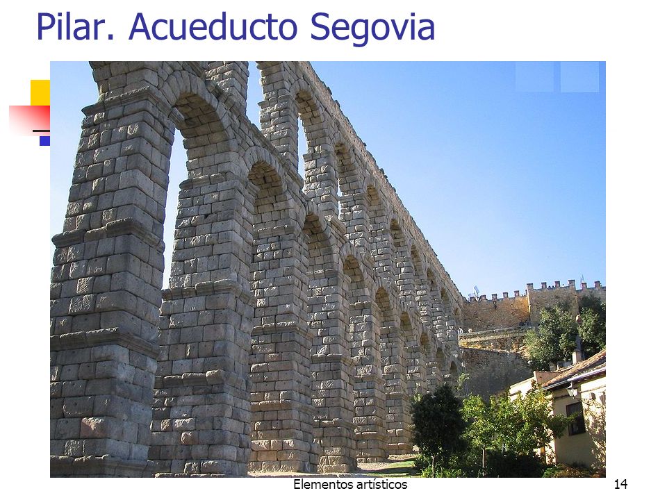 Pilar. Acueducto Segovia