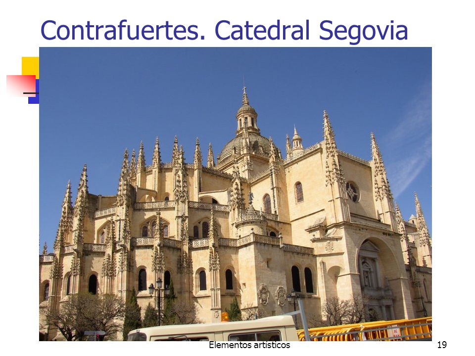 Contrafuertes. Catedral Segovia