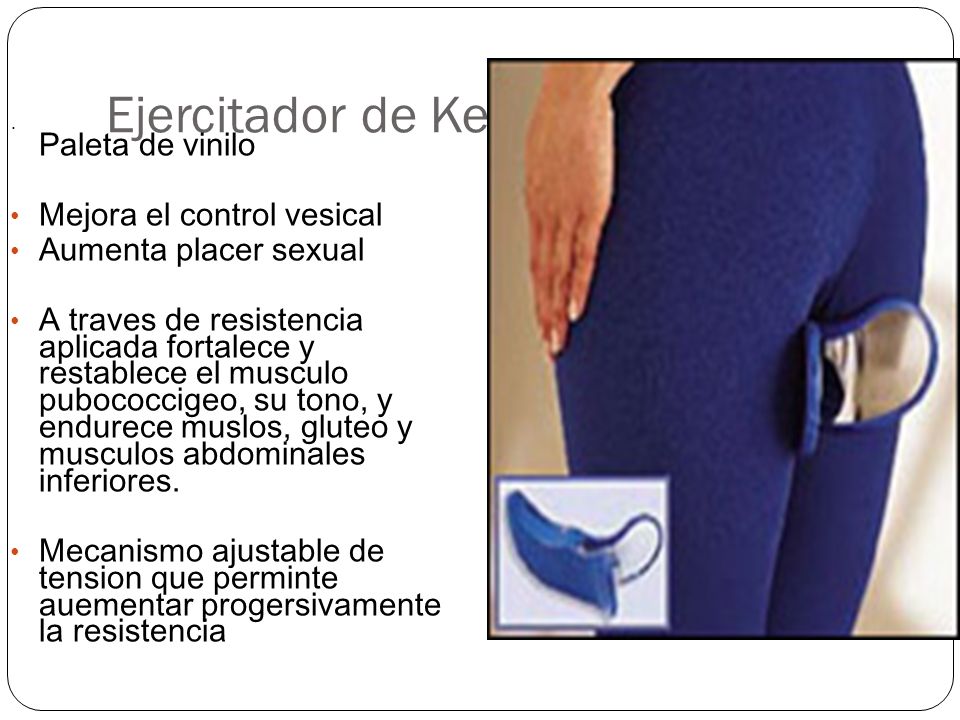 Ejercitador de Kegel Mejora el control vesical Aumenta placer sexual