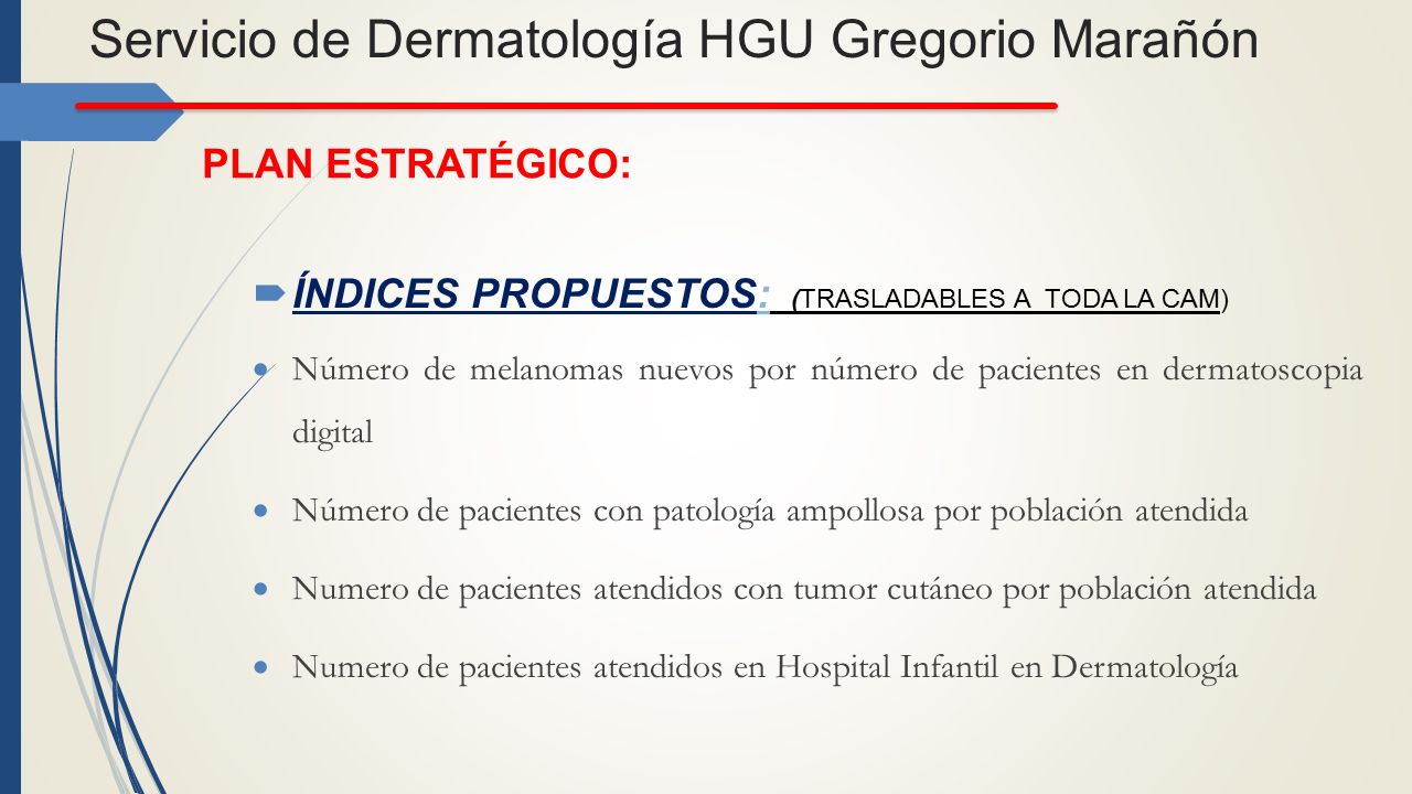 Servicio de Dermatología HGU Gregorio Marañón