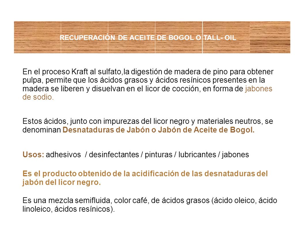 Usos: adhesivos / desinfectantes / pinturas / lubricantes / jabones