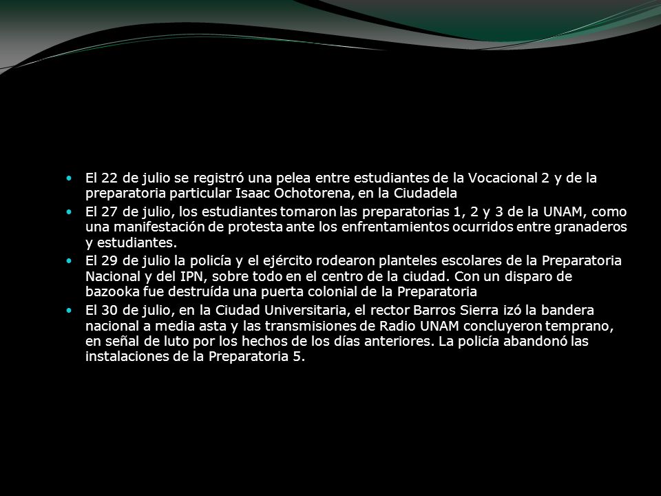 El 22 de julio se registró una pelea entre estudiantes de la Vocacional 2 y de la preparatoria particular Isaac Ochotorena, en la Ciudadela