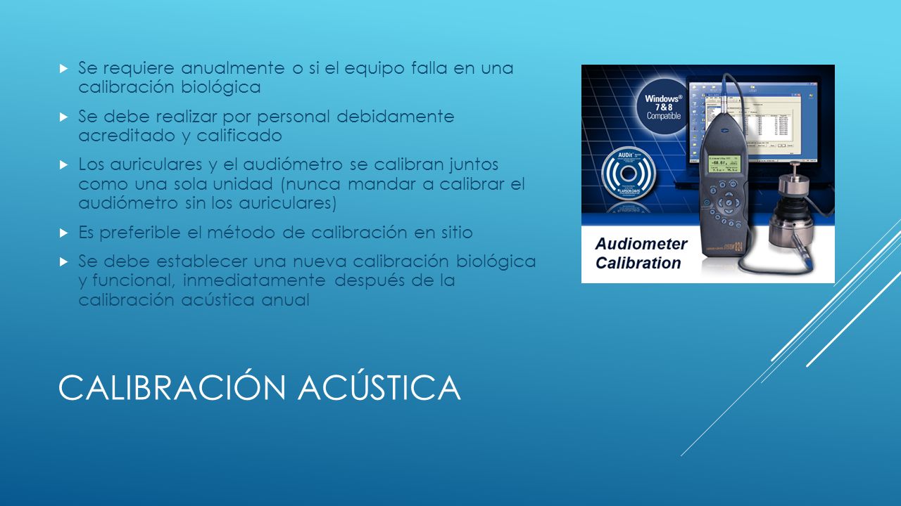 Se requiere anualmente o si el equipo falla en una calibración biológica