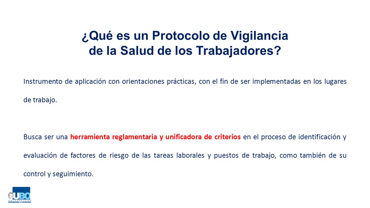 ¿Qué es un Protocolo de Vigilancia de la Salud de los Trabajadores