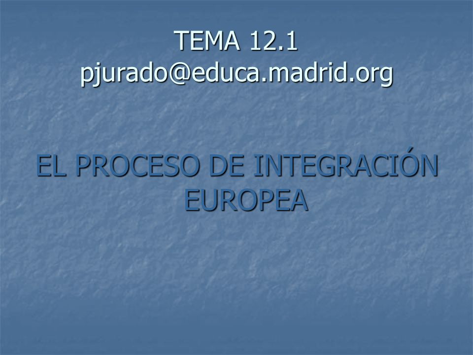 TEMA 12.1