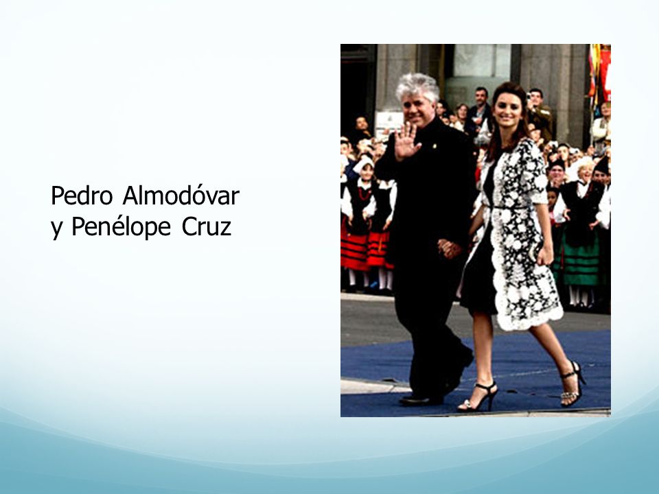 Pedro Almodóvar y Penélope Cruz