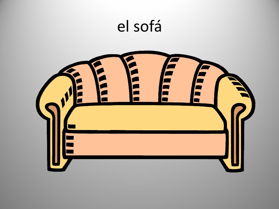 el sofá