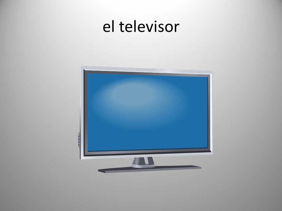 el televisor