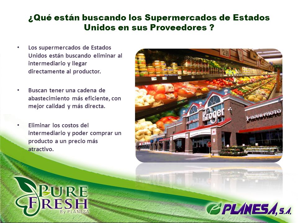 ¿Qué están buscando los Supermercados de Estados Unidos en sus Proveedores