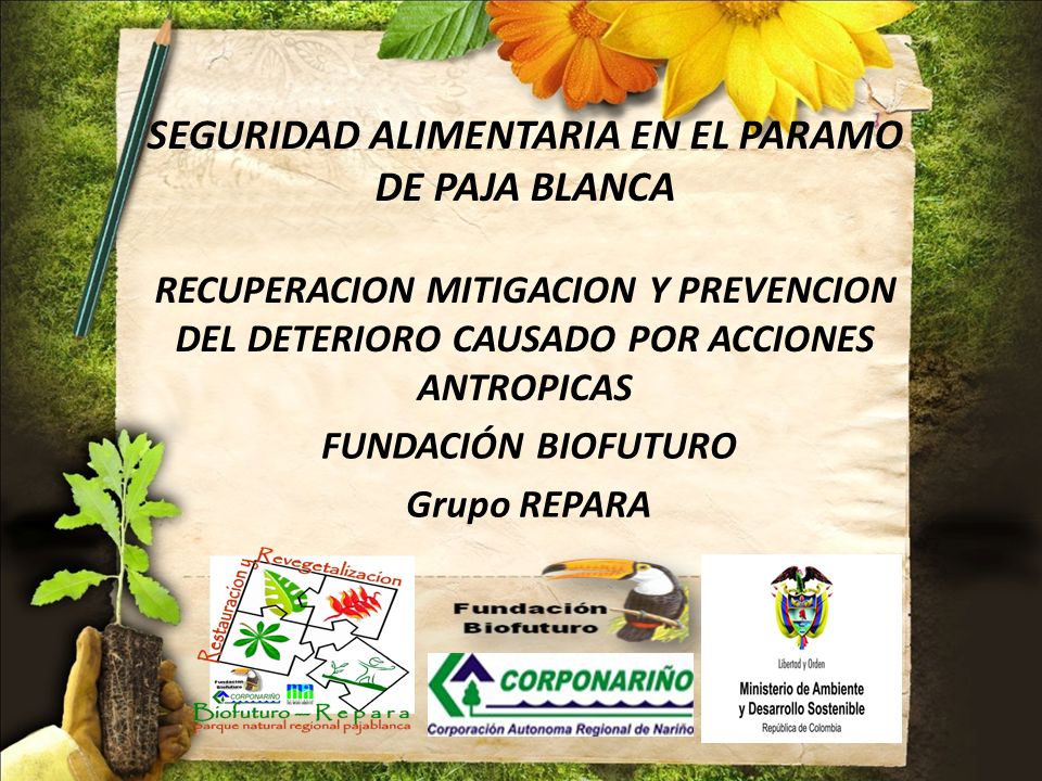 FUNDACIÓN BIOFUTURO Grupo REPARA