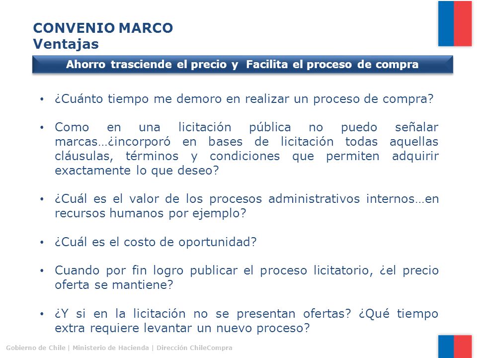 Ahorro trasciende el precio y Facilita el proceso de compra