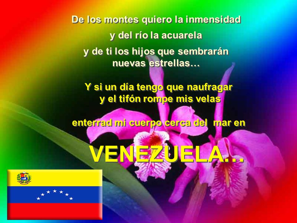 De los montes quiero la inmensidad y del río la acuarela