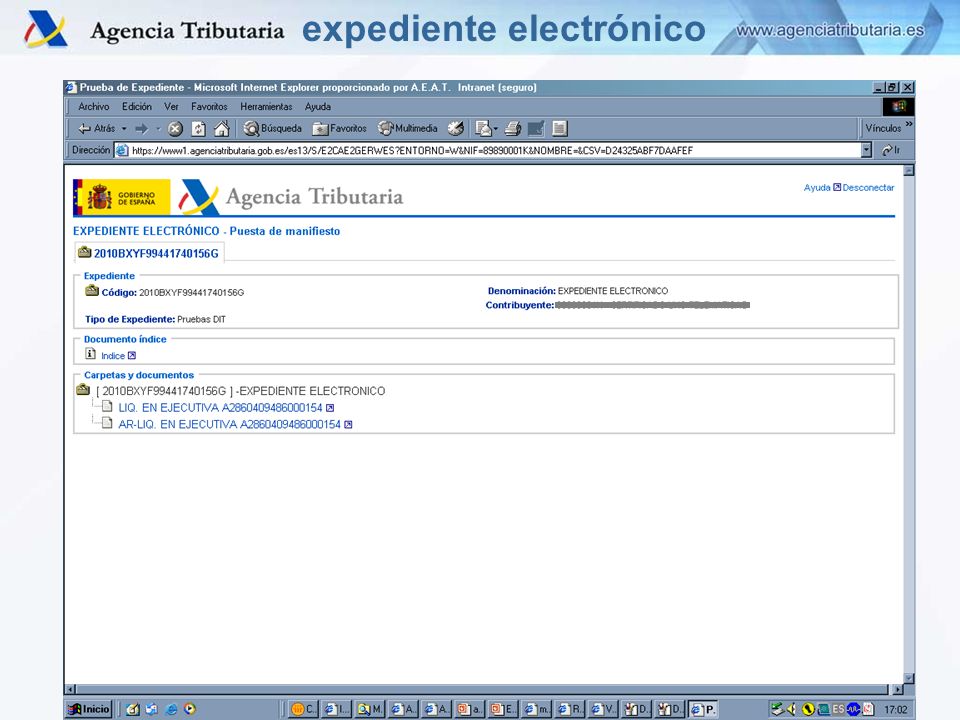 expediente electrónico