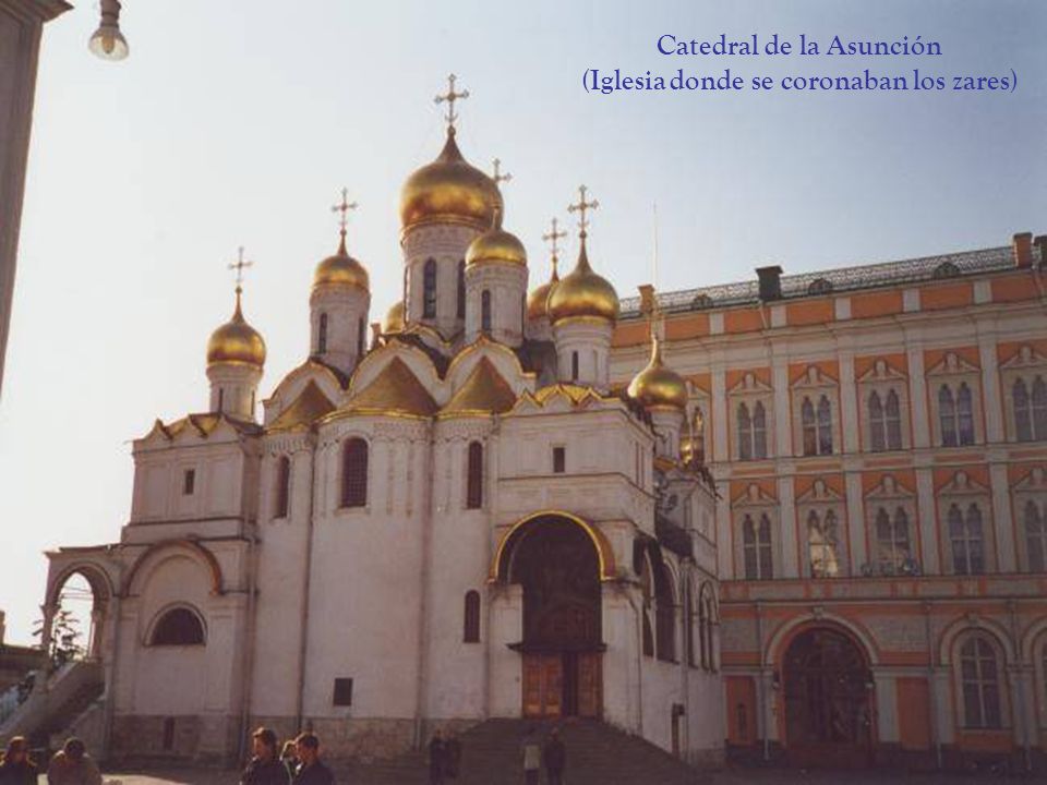Catedral de la Asunción (Iglesia donde se coronaban los zares)