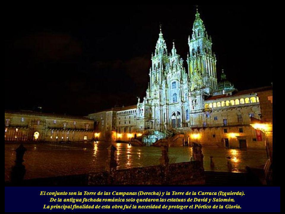 El conjunto son la Torre de las Campanas (Derecha) y la Torre de la Carraca (Izquierda).