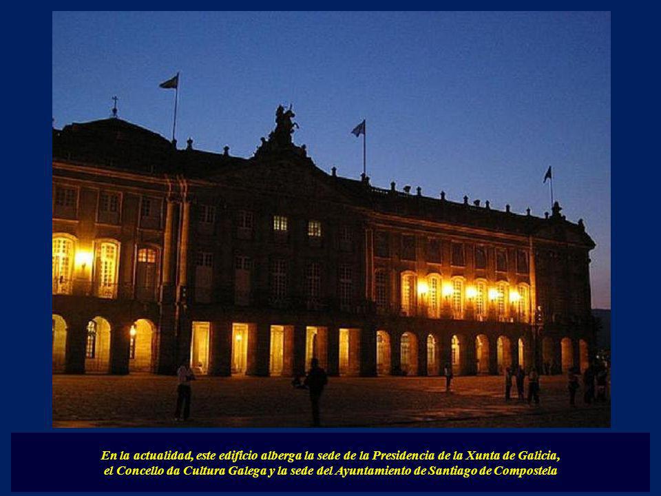 En la actualidad, este edificio alberga la sede de la Presidencia de la Xunta de Galicia,