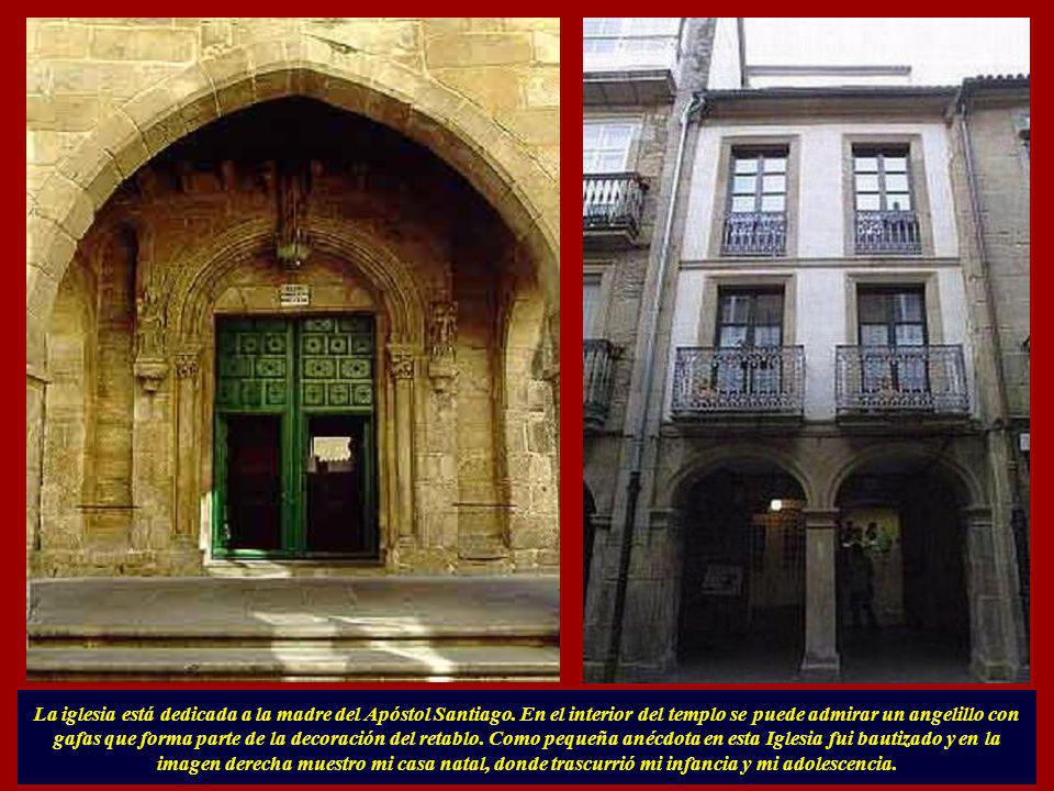La iglesia está dedicada a la madre del Apóstol Santiago