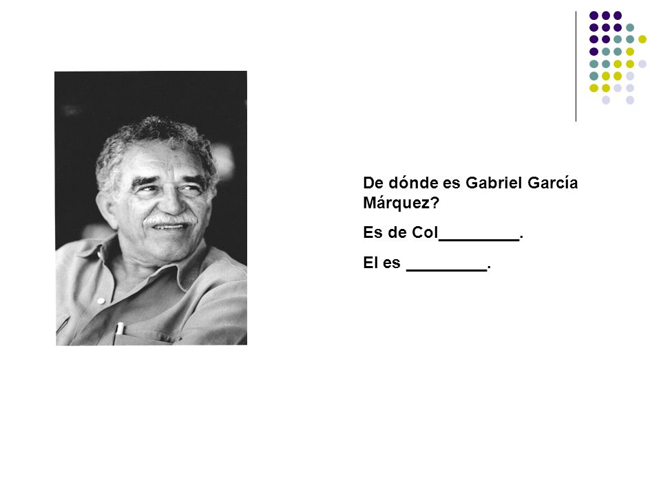 De dónde es Gabriel García Márquez