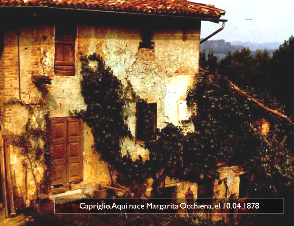 Capriglio. Aquí nace Margarita Occhiena, el