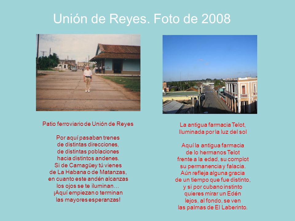 Unión de Reyes. Foto de 2008 Patio ferroviario de Unión de Reyes