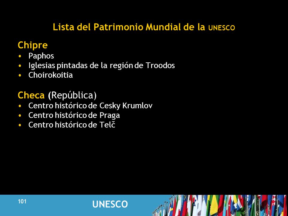 Lista del Patrimonio Mundial de la UNESCO