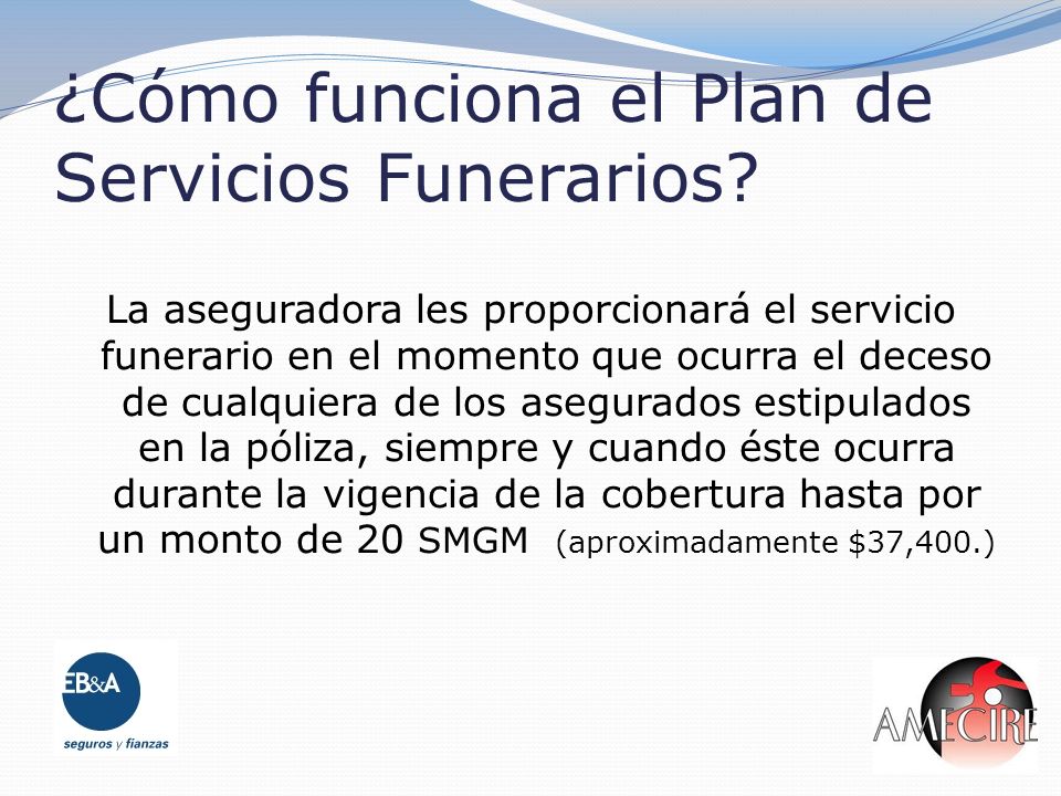 ¿Cómo funciona el Plan de Servicios Funerarios