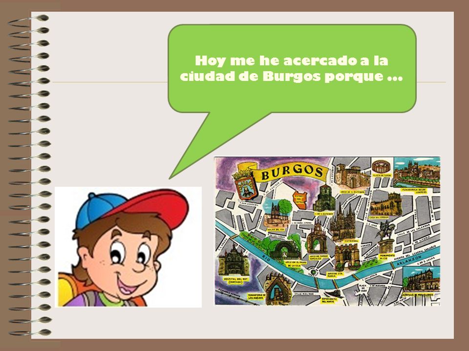 Hoy me he acercado a la ciudad de Burgos porque ...