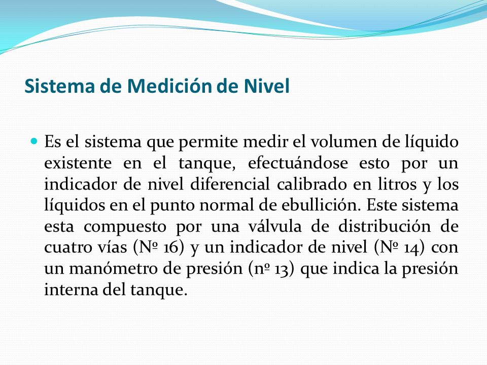 Sistema de Medición de Nivel