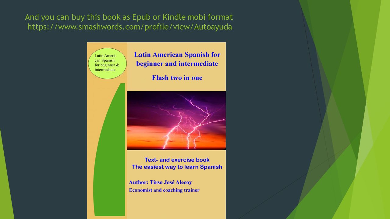 And you can buy this book as Epub or Kindle mobi format