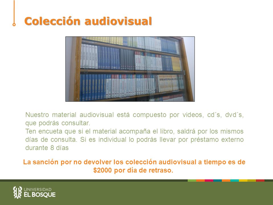Colección audiovisual