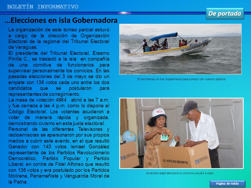 La tercera edad demostró su civismo y acudió a votar.