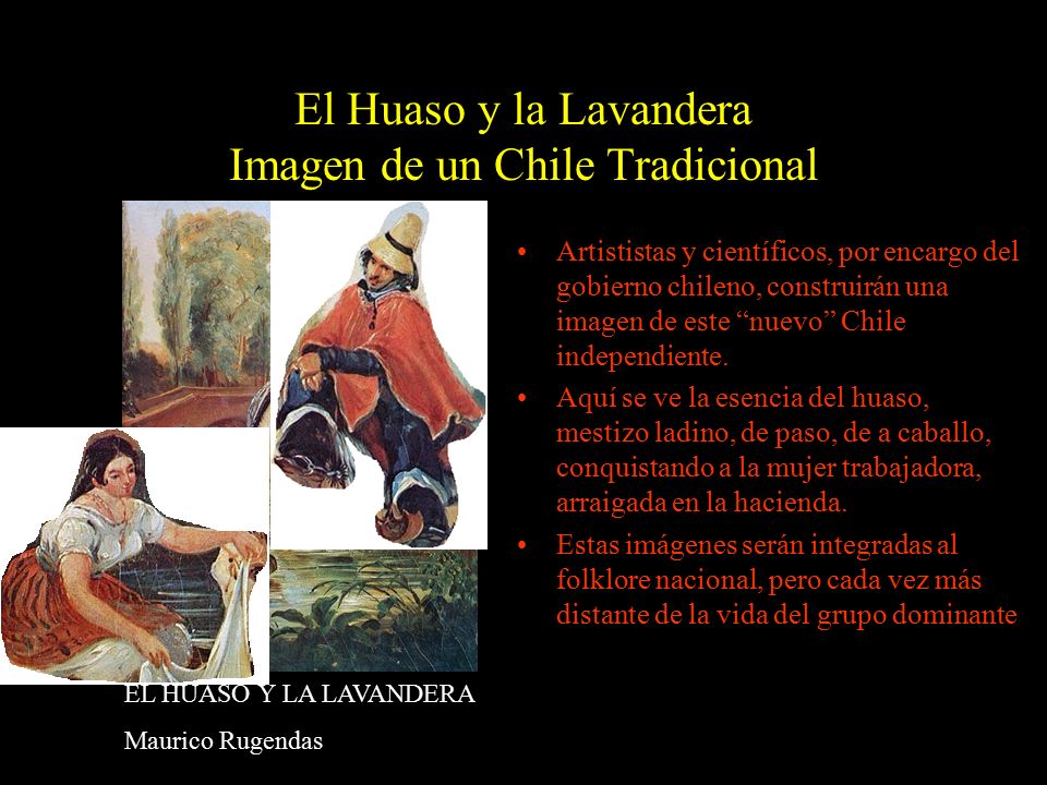 El Huaso y la Lavandera Imagen de un Chile Tradicional