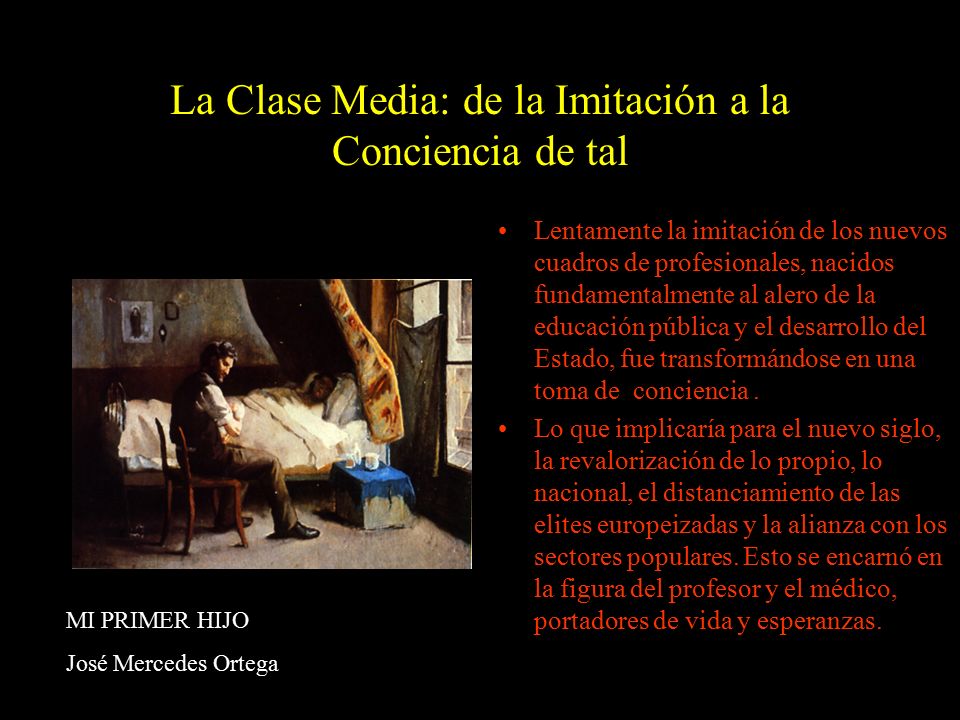La Clase Media: de la Imitación a la Conciencia de tal