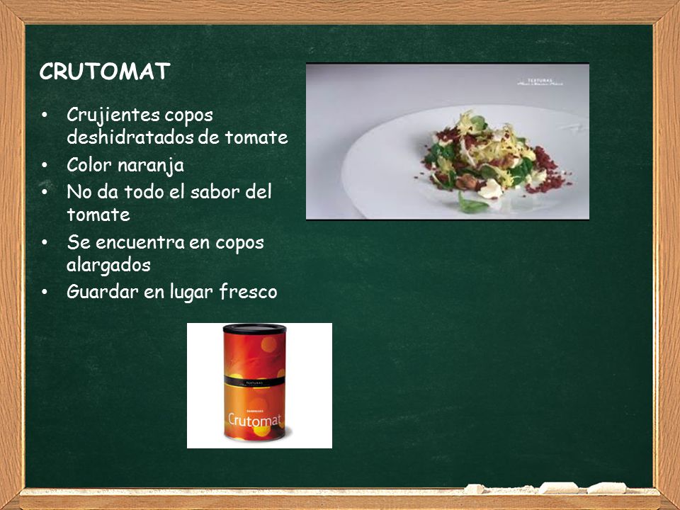 CRUTOMAT Crujientes copos deshidratados de tomate Color naranja