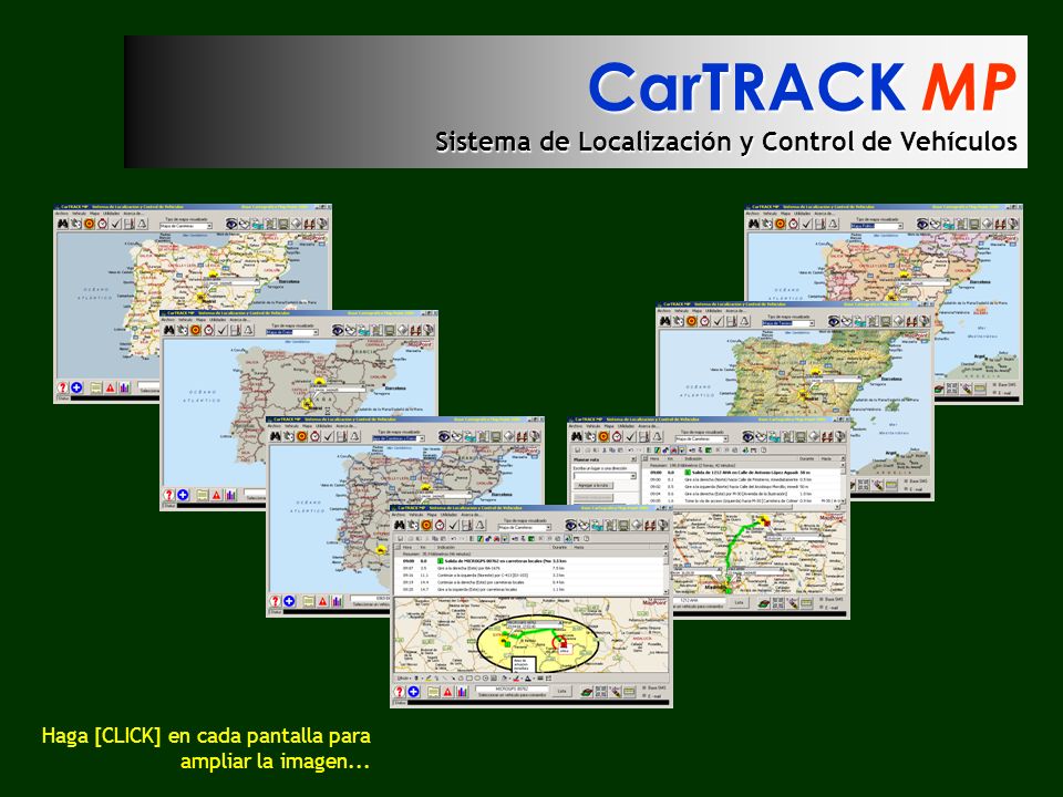 CarTRACK MP Sistema de Localización y Control de Vehículos
