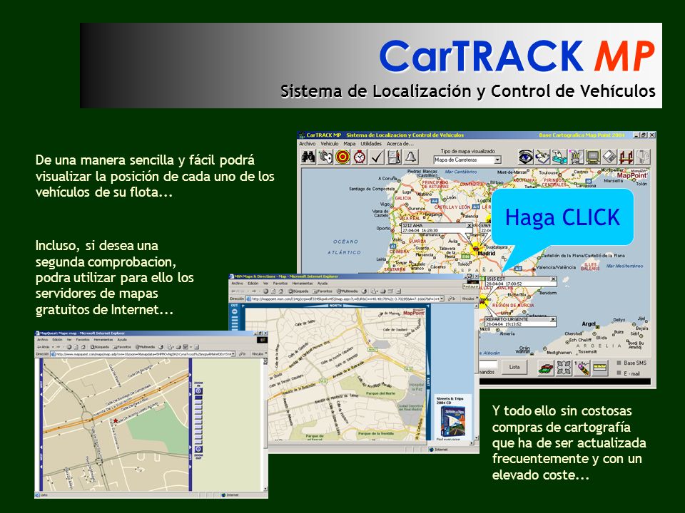 CarTRACK MP Sistema de Localización y Control de Vehículos