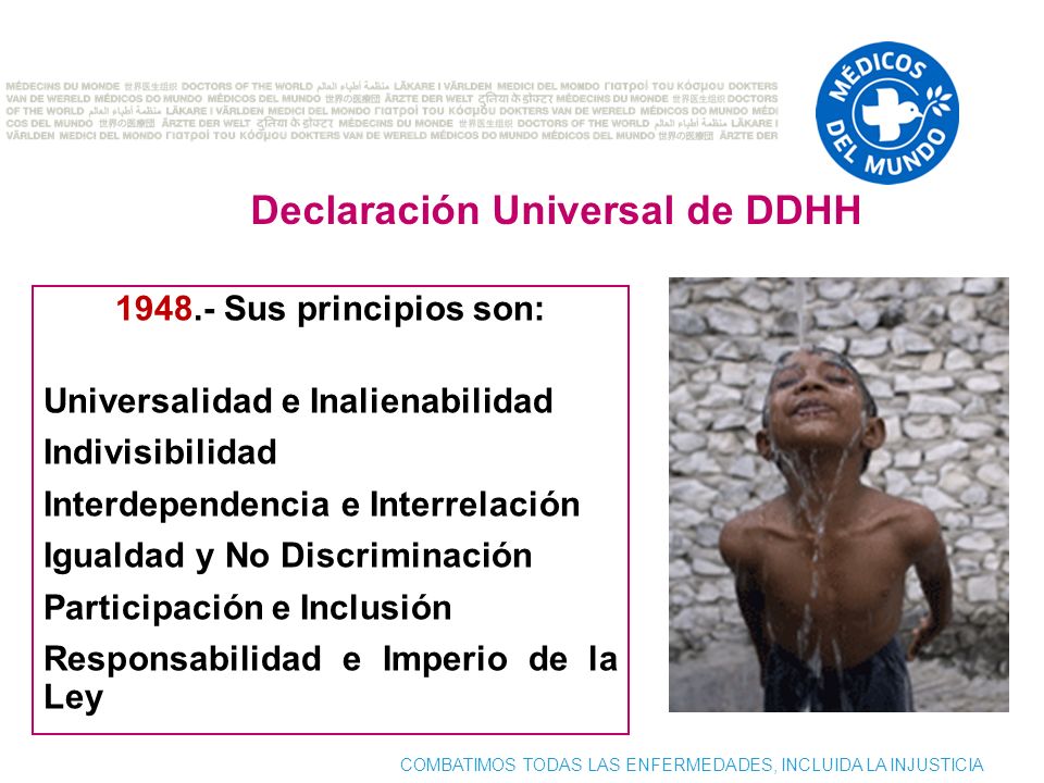 Declaración Universal de DDHH