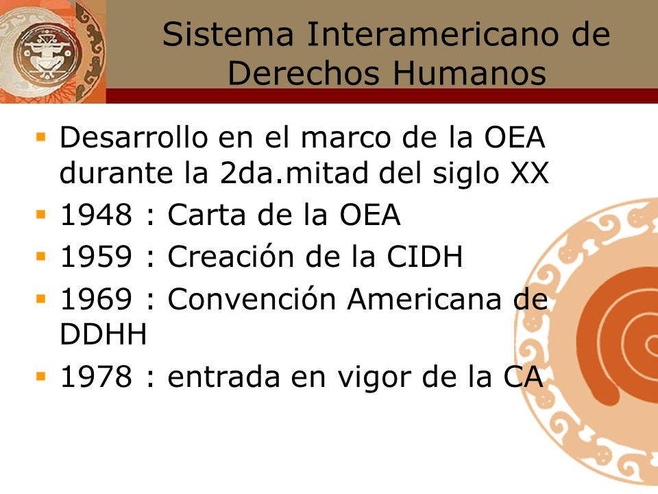 Sistema Interamericano de Derechos Humanos