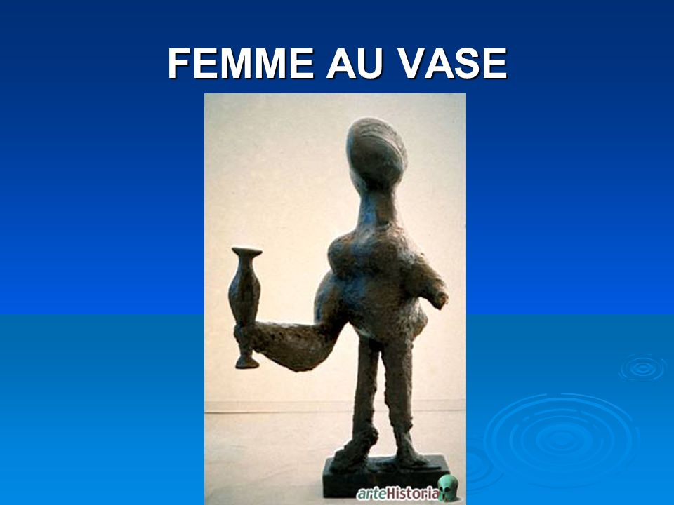 FEMME AU VASE