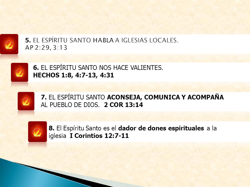 5. EL ESPÍRITU SANTO HABLA A IGLESIAS LOCALES. AP 2:29, 3:13