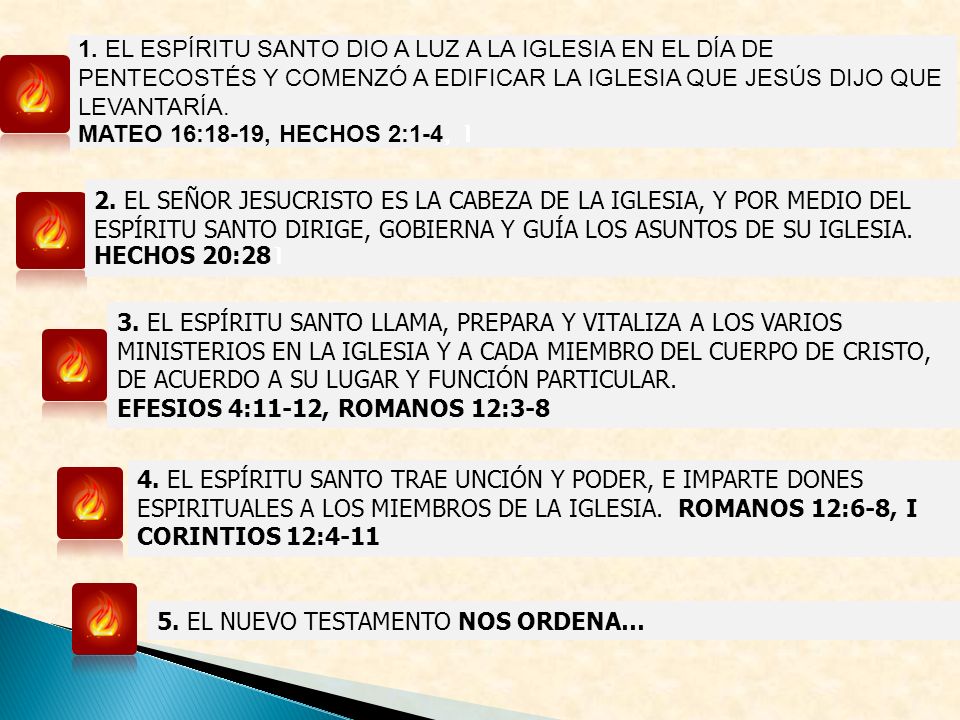 1. EL ESPÍRITU SANTO DIO A LUZ A LA IGLESIA EN EL DÍA DE PENTECOSTÉS Y COMENZÓ A EDIFICAR LA IGLESIA QUE JESÚS DIJO QUE LEVANTARÍA.