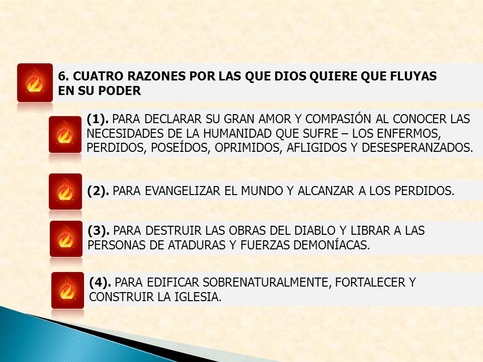 6. CUATRO RAZONES POR LAS QUE DIOS QUIERE QUE FLUYAS